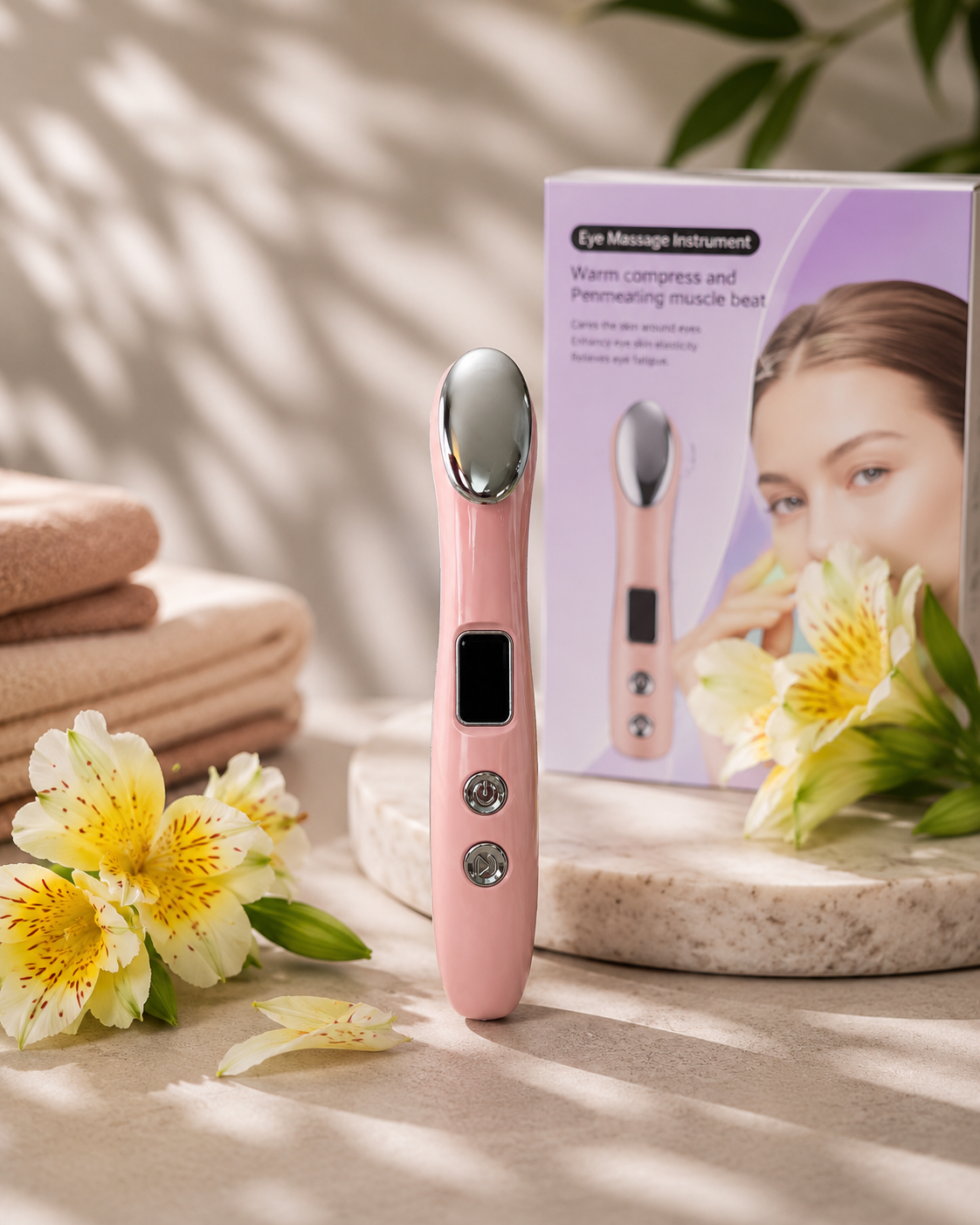 ماساژور چشم EMS الکتریکی | Electric Eye Massager با گرمایش و میکروجریان